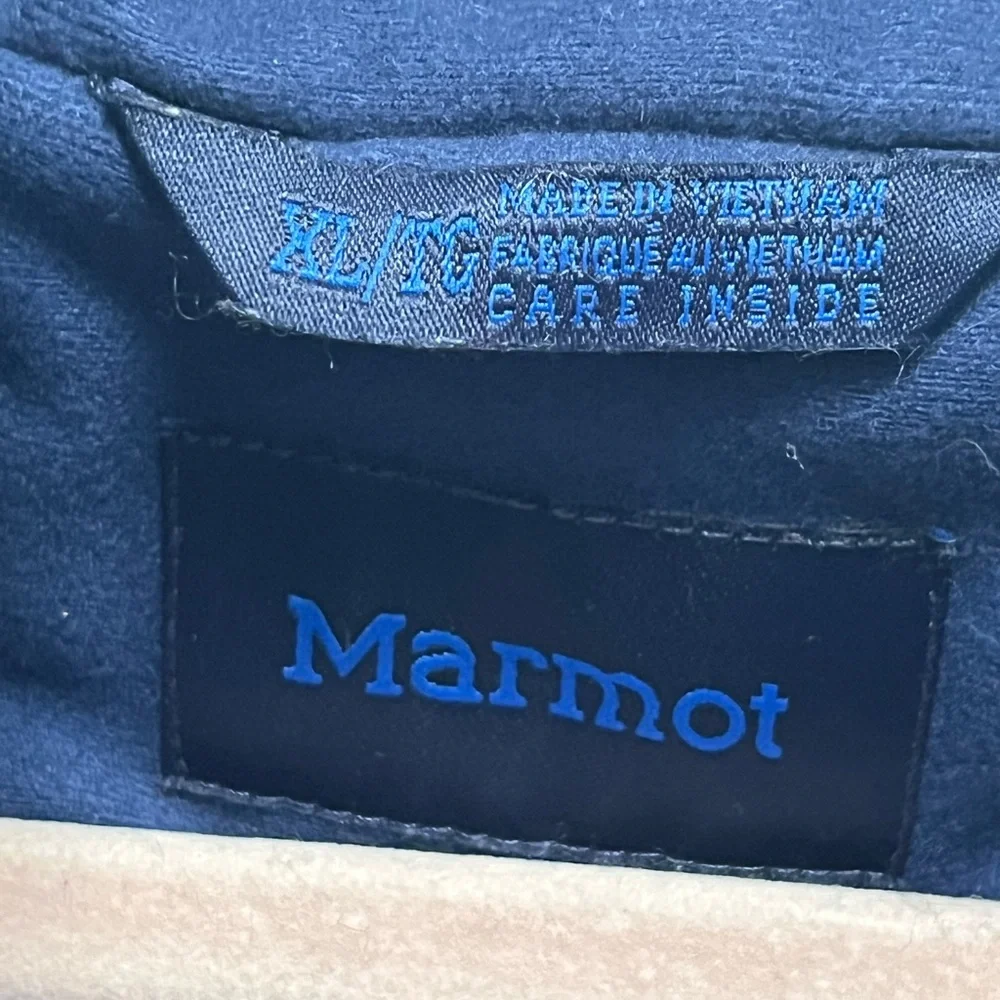 MARMOT Jacket Youth XL Blue Hooded Ski Snowboard Outdoor Full Zip